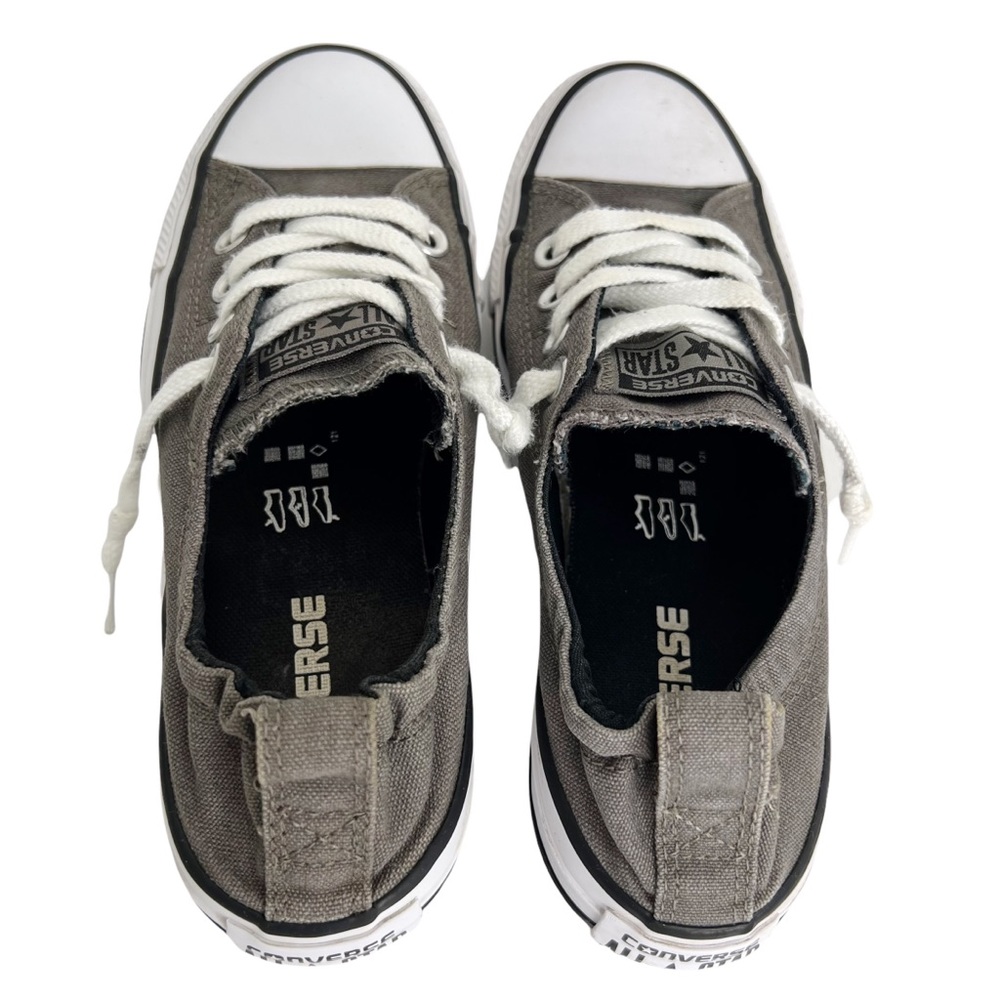 Converse Chuck Taylor Shoreline Canvas Slip On Sneaker | Women's Size 6 | Grey - Picture 6 of 8
